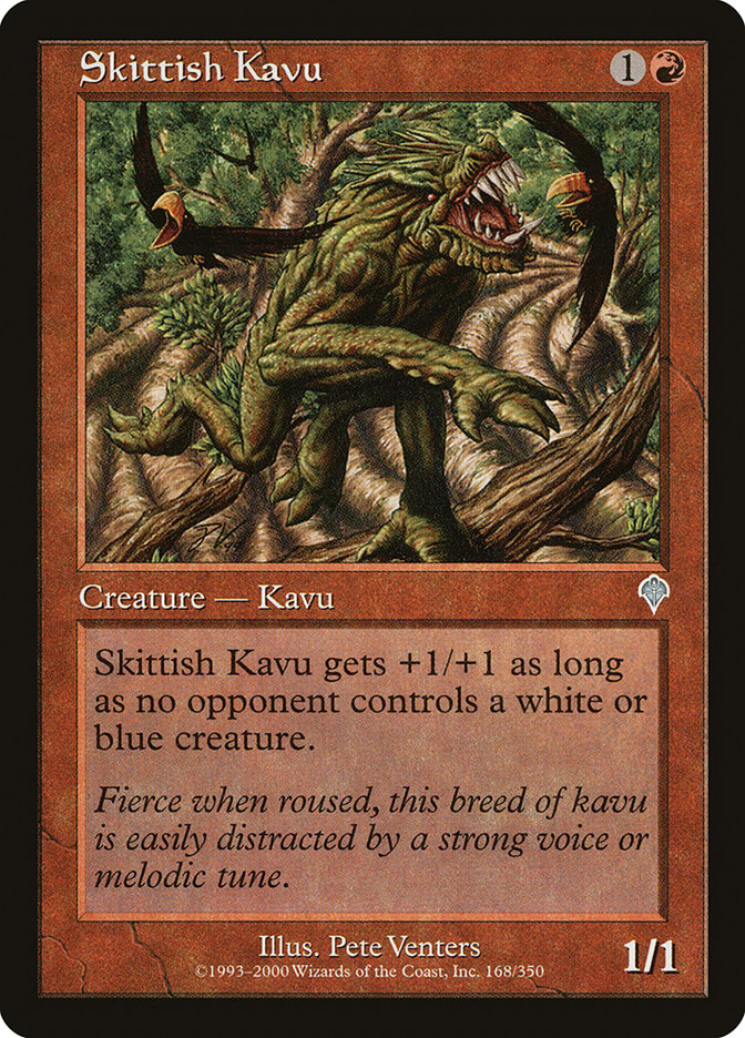 Skittish Kavu 168 (Invasion)  | Good Games Adelaide SA