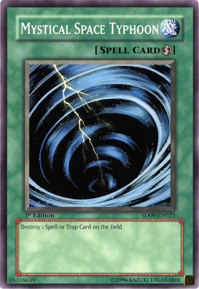 Mystical Space Typhoon [SD09-EN023] Common | Good Games Adelaide SA