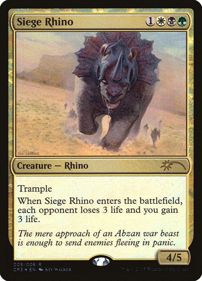 Siege Rhino [Magic Origins Clash Pack] | Good Games Adelaide SA