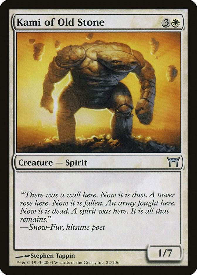 Kami of Old Stone 22 (Champions of Kamigawa)  | Good Games Adelaide SA