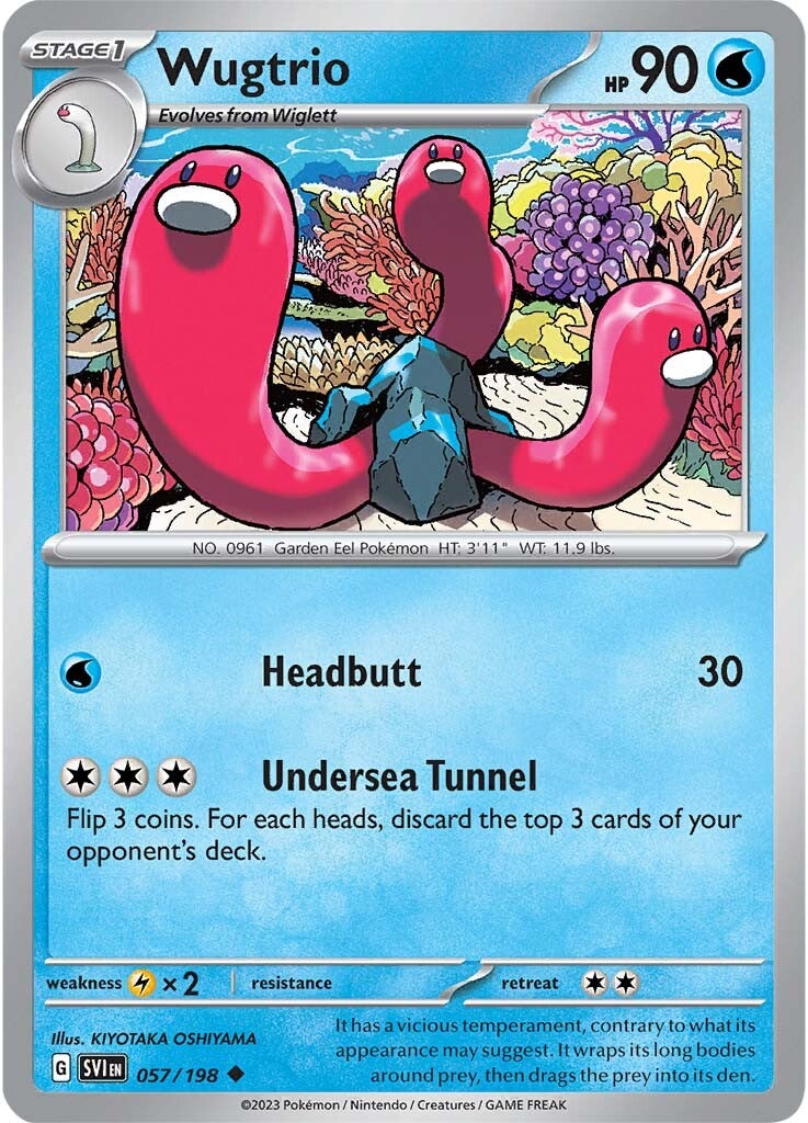 Wugtrio (057/198) [Scarlet & Violet: Base Set] | Good Games Adelaide SA