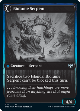Biolume Egg // Biolume Serpent [Innistrad: Double Feature] | Good Games Adelaide SA