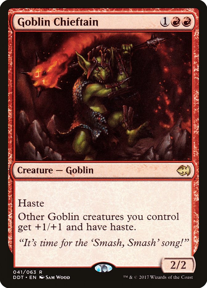 Goblin Chieftain [Duel Decks: Merfolk vs. Goblins] | Good Games Adelaide SA