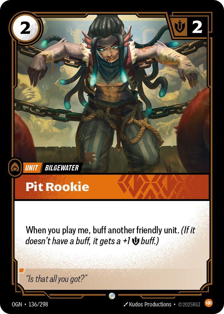 Pit Rookie 136/298 (Origins)  | Good Games Adelaide SA