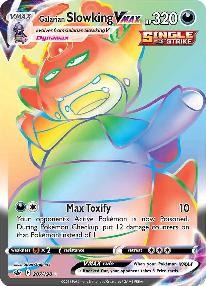Galarian Slowking VMAX Secret 207/198 (SWSH06: Chilling Reign)  - Holofoil | Good Games Adelaide SA
