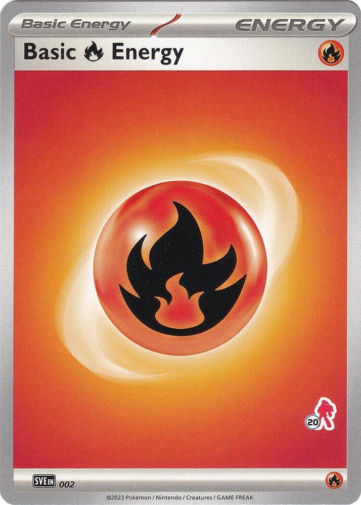 Basic Fire Energy Armarouge 20 002 (Battle Academy 2024)  | Good Games Adelaide SA