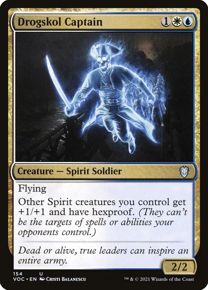 Drogskol Captain 154 (Commander: Innistrad: Crimson Vow)  | Good Games Adelaide SA