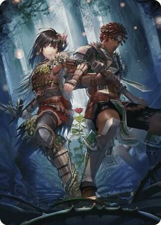 Defense of the Heart Art Card 81 (Art Series: Wilds of Eldraine)  | Good Games Adelaide SA