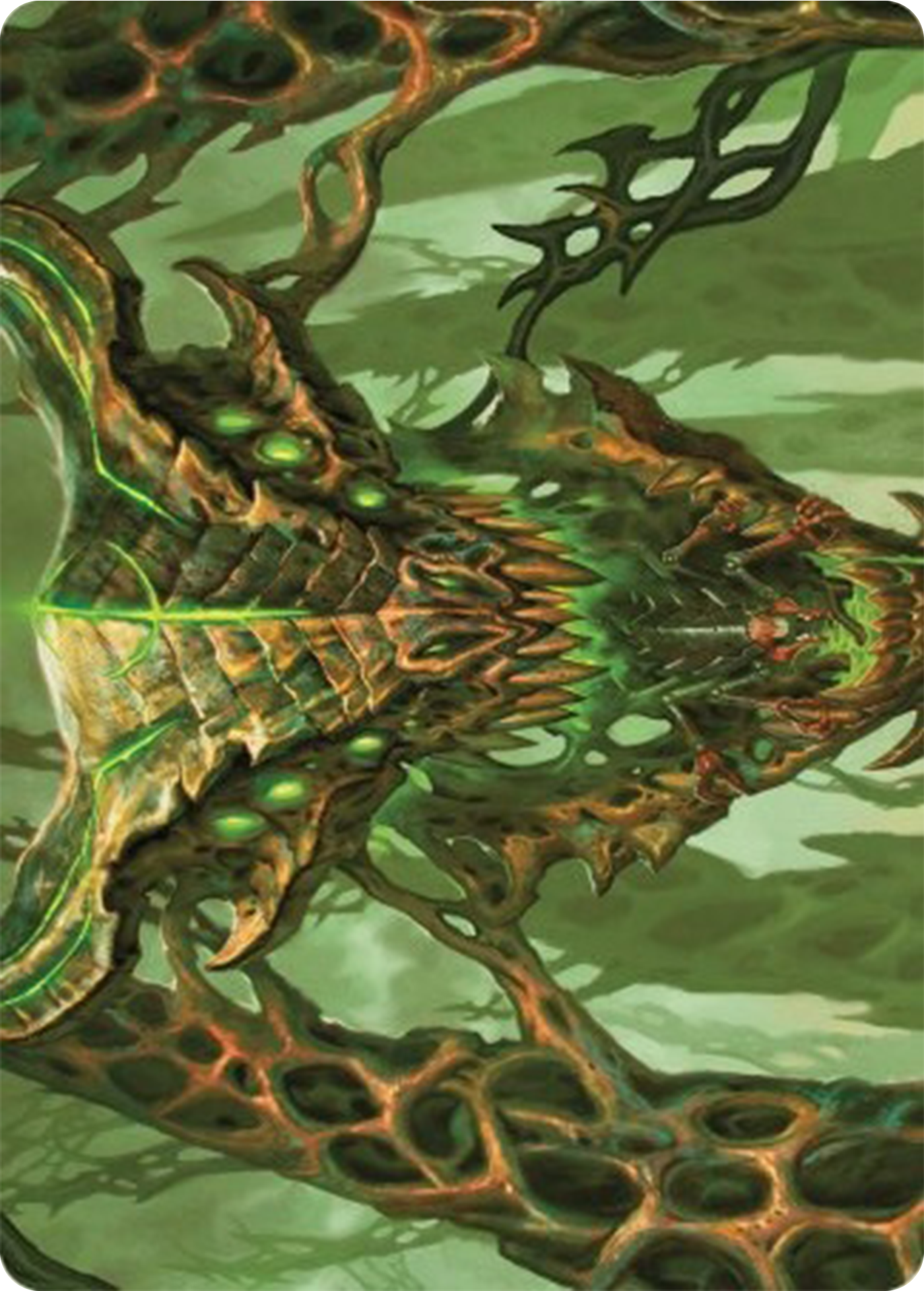 Colossal Dreadmask Art Card [Modern Horizons 3 Art Series] | Good Games Adelaide SA