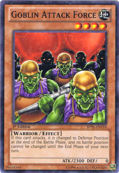 Goblin Attack Force [BP01-EN118] Starfoil Rare | Good Games Adelaide SA