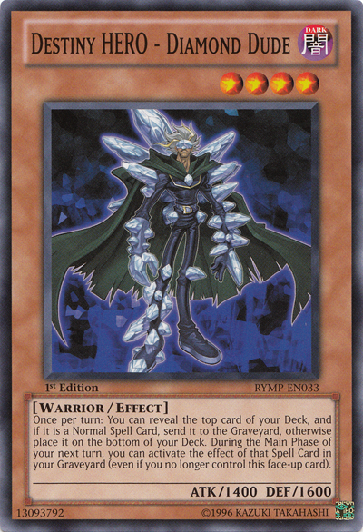 Destiny HERO - Diamond Dude [RYMP-EN033] Common | Good Games Adelaide SA