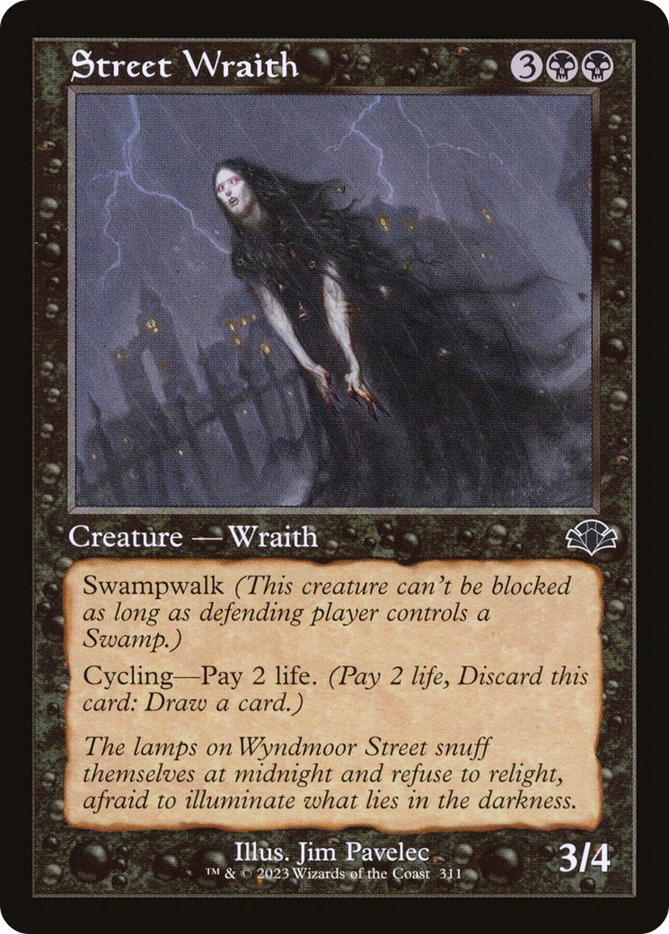 Street Wraith (Retro) [Dominaria Remastered] | Good Games Adelaide SA
