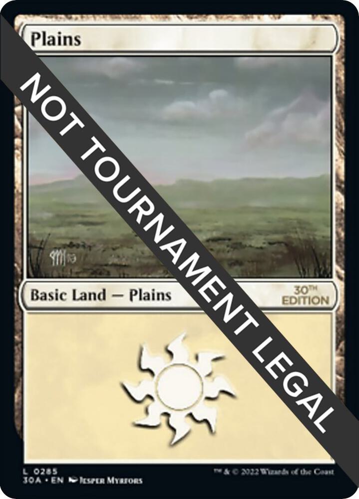 Plains 285 285/594 (30th Anniversary Edition)  | Good Games Adelaide SA