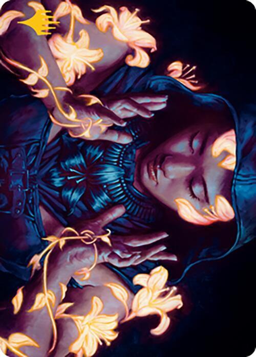 Blossoming Calm Art Card Gold Stamped 1 (Art Series: Modern Horizons 2)  | Good Games Adelaide SA