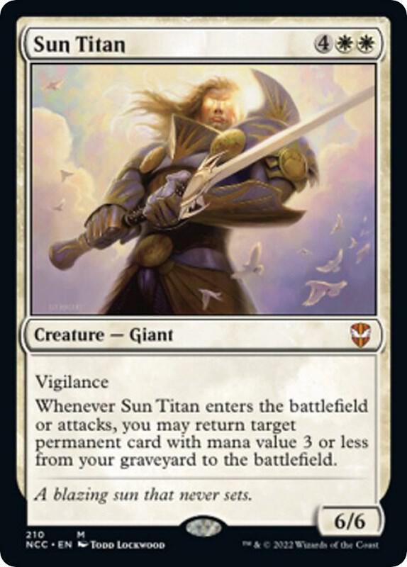 Sun Titan 210 (Commander: Streets of New Capenna)  | Good Games Adelaide SA