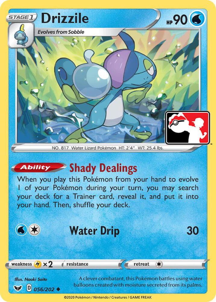 Drizzile Series 1 056/202 (Prize Pack Series Cards)  | Good Games Adelaide SA