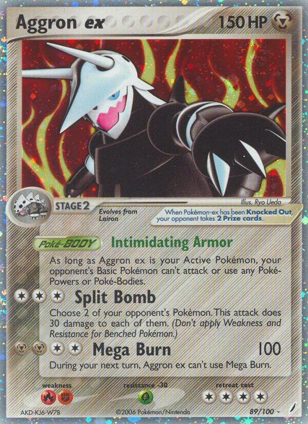 Aggron ex 89/100 (Crystal Guardians)  - Holofoil | Good Games Adelaide SA