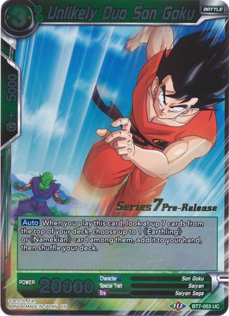 Unlikely Duo Son Goku (Assault of the Saiyans) [BT7-053_PR] | Good Games Adelaide SA