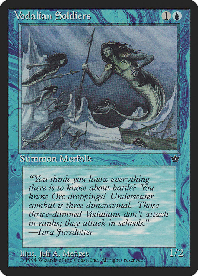 Vodalian Soldiers (Jeff A. Menges) [Fallen Empires] | Good Games Adelaide SA