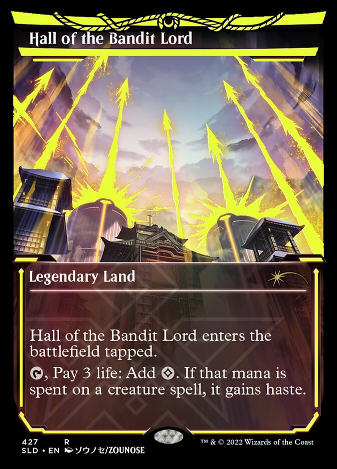 Hall of the Bandit Lord (Neon Ink Yellow) [Secret Lair Drop Series] | Good Games Adelaide SA