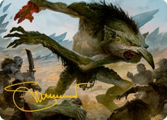 Troll Art Card (Gold-Stamped Signature) [Dungeons & Dragons: Adventures in the Forgotten Realms Art Series] | Good Games Adelaide SA