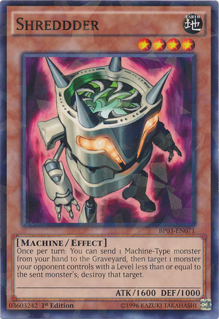 Shreddder [BP03-EN071] Shatterfoil Rare | Good Games Adelaide SA
