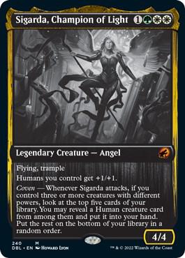 Sigarda Champion of Light 240 (Innistrad: Double Feature)  - Foil | Good Games Adelaide SA