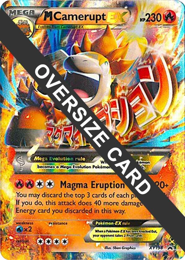 M Camerupt EX XY198 XY198 (Jumbo Cards)  - Holofoil | Good Games Adelaide SA
