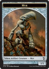 Myr (023) // Thopter (025) Double-sided Token [Commander 2018 Tokens] | Good Games Adelaide SA