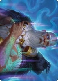 Alrund, God of the Cosmos Art Card [Kaldheim: Art Series] | Good Games Adelaide SA