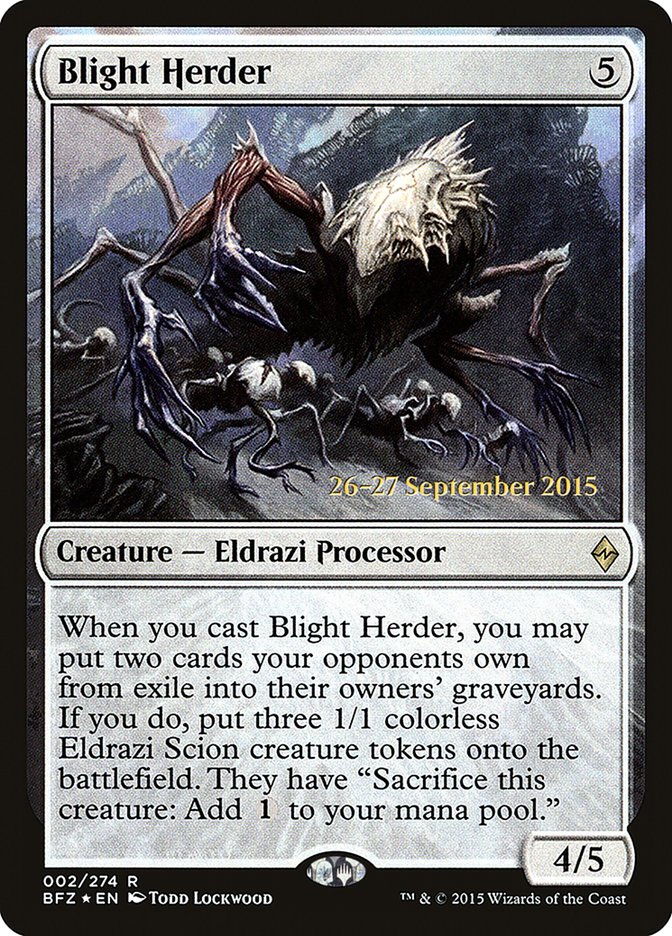 Blight Herder [Battle for Zendikar Promos] | Good Games Adelaide SA