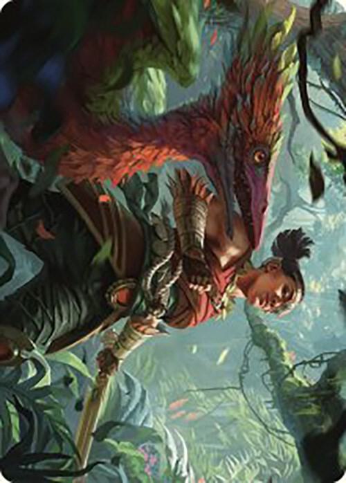 Wayta Trainer Prodigy Art Card 71 (Art Series: The Lost Caverns of Ixalan)  | Good Games Adelaide SA