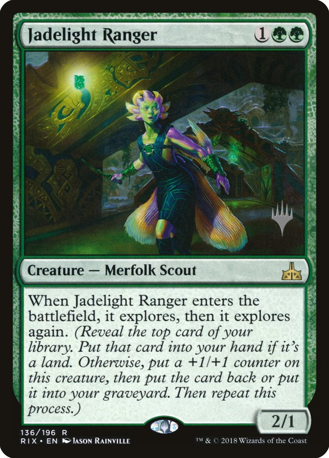 Jadelight Ranger [Rivals of Ixalan Promos] | Good Games Adelaide SA