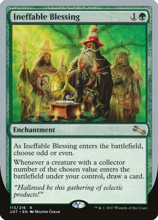Ineffable Blessing 113 (Unstable)  - Foil | Good Games Adelaide SA