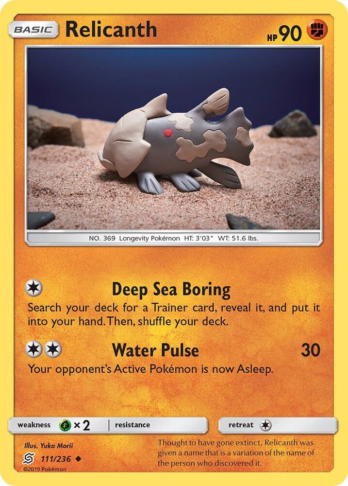 Relicanth 111/236 (SM - Unified Minds)  | Good Games Adelaide SA