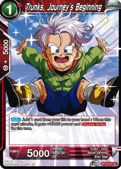 Trunks, Journey's Beginning [BT15-013] | Good Games Adelaide SA