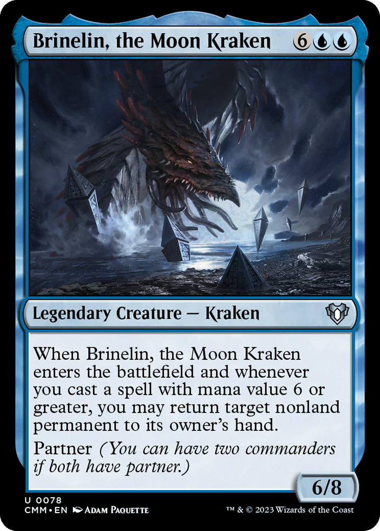 Brinelin, the Moon Kraken [Commander Masters] | Good Games Adelaide SA