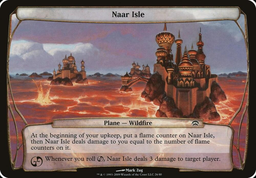 Naar Isle Planechase  (Oversize Cards)  | Good Games Adelaide SA