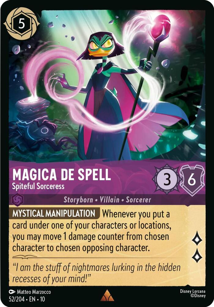 Magica De Spell Spiteful Sorceress 52/204 (Whispers in the Well)  | Good Games Adelaide SA