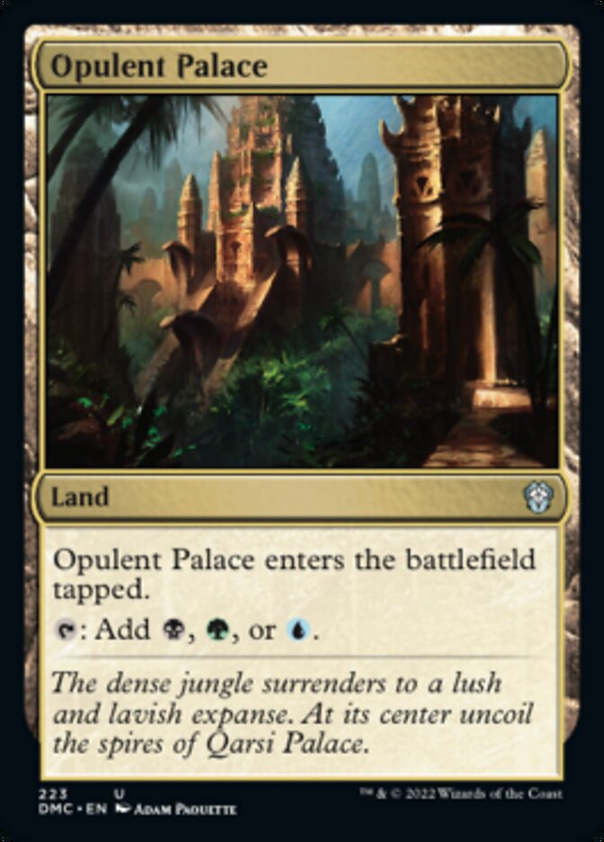 Opulent Palace [Dominaria United Commander] | Good Games Adelaide SA