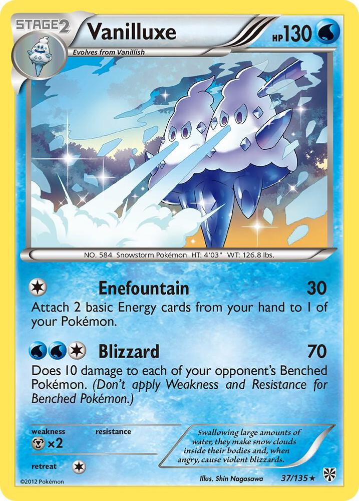 Vanilluxe 37/135 (Plasma Storm)  - Reverse Holofoil | Good Games Adelaide SA