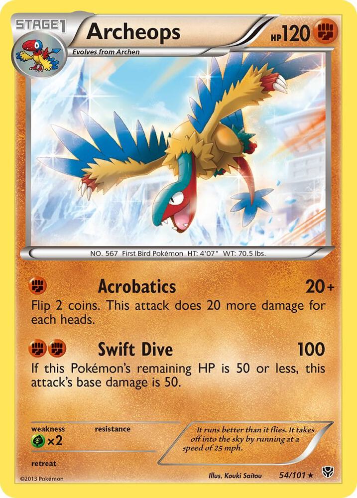 Archeops 54/101 (Plasma Blast)  - Holofoil | Good Games Adelaide SA