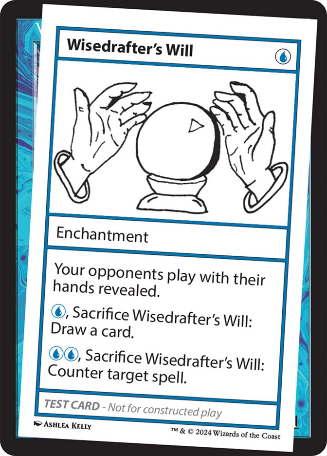 Wisedrafter's Will  (Mystery Booster 2 Playtest Cards)  | Good Games Adelaide SA