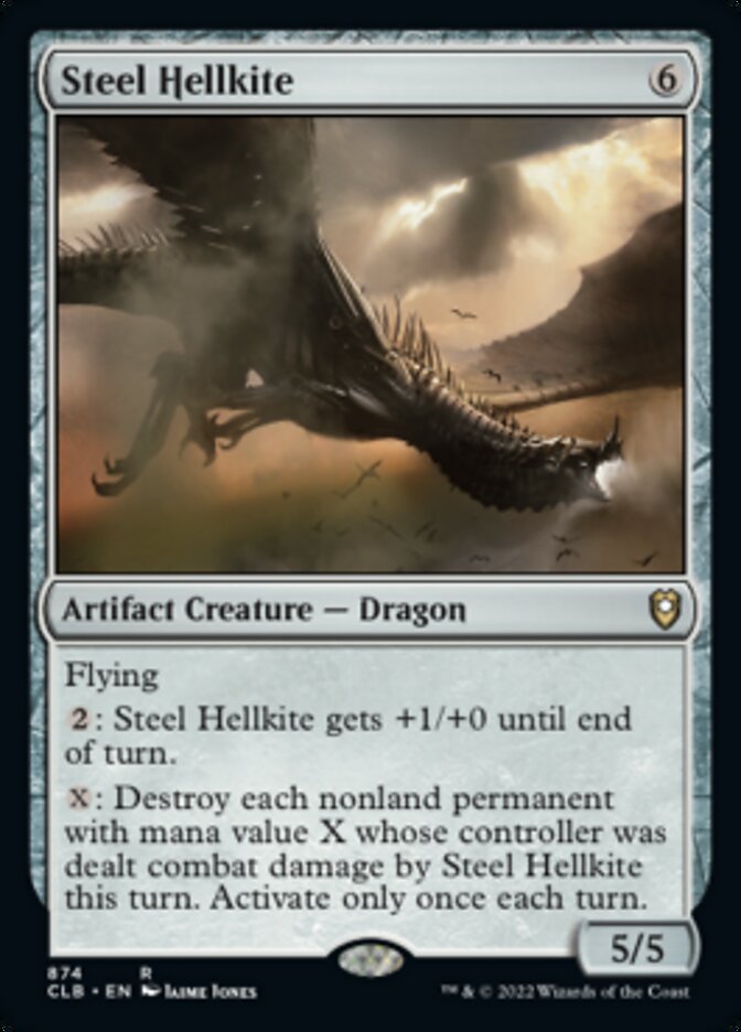 Steel Hellkite [Commander Legends: Battle for Baldur's Gate] | Good Games Adelaide SA