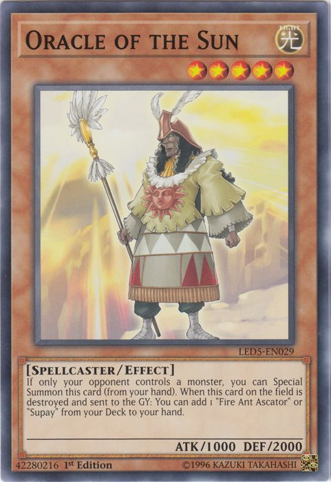 Oracle of the Sun [LED5-EN029] Common | Good Games Adelaide SA