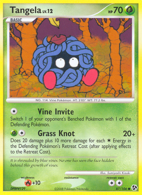Tangela (87/106) [Diamond & Pearl: Great Encounters] | Good Games Adelaide SA