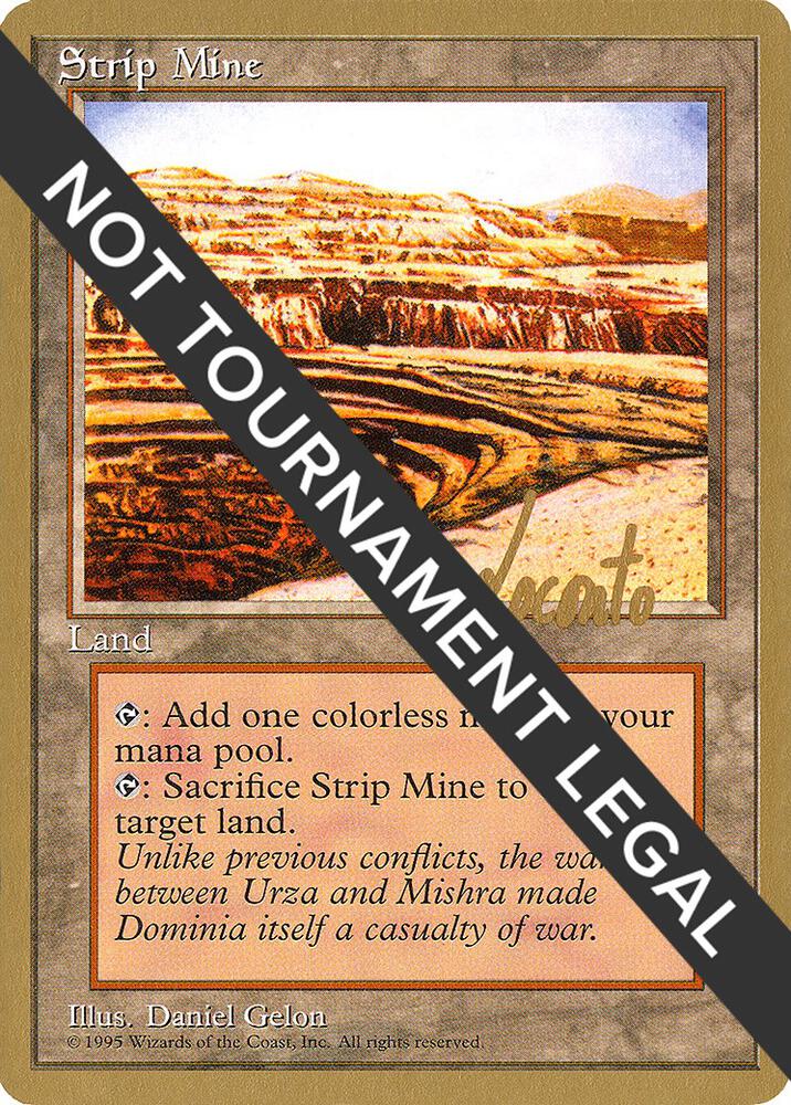 Strip Mine 1996 Michael Loconto 4ED ml363/308 (World Championship Decks)  | Good Games Adelaide SA