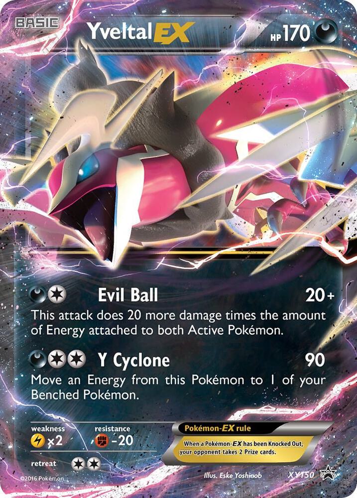 Yveltal EX Shiny XY150 (XY Promos)  - Holofoil | Good Games Adelaide SA