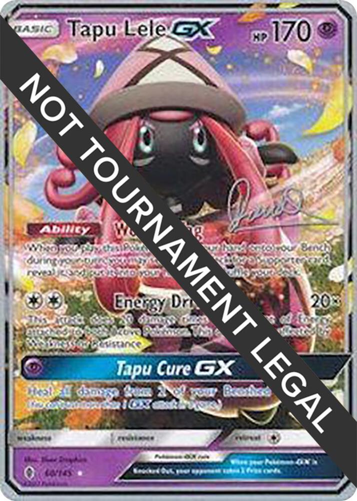 Tapu Lele GX 2017 Diego Cassiraga 60/145 (World Championship Decks)  | Good Games Adelaide SA