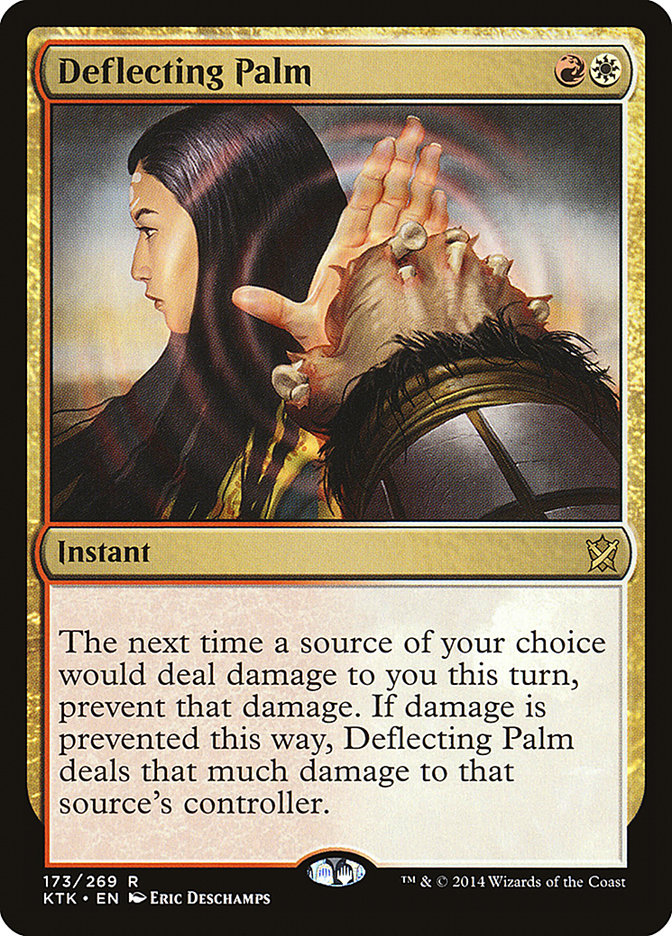 Deflecting Palm [Khans of Tarkir] | Good Games Adelaide SA